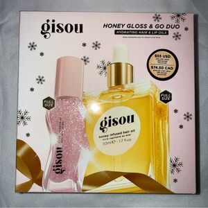 Gisou Hair and Lip Oil Set